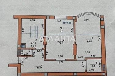 2-кімнатна квартира за адресою вул. Мініна Кузьми (площа 71 м²) - Atlanta.ua - фото 42