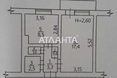 1-комнатная квартира по адресу ул. Королева ак. (площадь 35 м²) - Atlanta.ua - фото 17