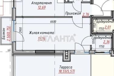 1-room apartment apartment by the address st. Dachnaya (area 48,3 m²) - Atlanta.ua - photo 11