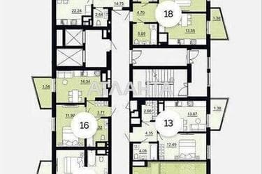 1-комнатная квартира по адресу ул. Щурата В. Ул (площадь 39,7 м²) - Atlanta.ua - фото 14