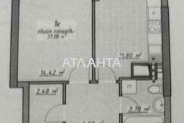 1-room apartment apartment by the address st. Glushko ak pr Dimitrova pr (area 37,1 m²) - Atlanta.ua - photo 12