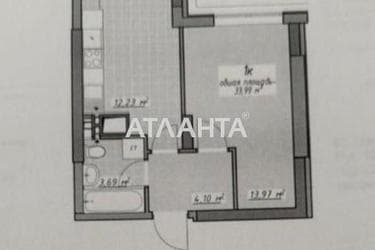 1-room apartment apartment by the address st. Glushko ak pr Dimitrova pr (area 34 m²) - Atlanta.ua - photo 15