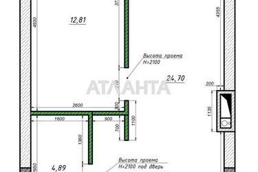 1-комнатная квартира по адресу Фонтанская дор. (площадь 42,4 м²) - Atlanta.ua - фото 8