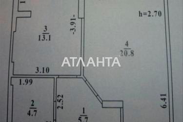 1-комнатная квартира по адресу ул. Бреуса (площадь 47 м²) - Atlanta.ua - фото 28