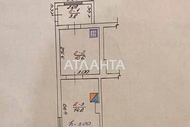 1-комнатная квартира по адресу Перекопская ул.   (площадь 31 м²) - Atlanta.ua - фото 18