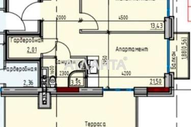 1-комнатная квартира по адресу ул. Дачная (площадь 47,4 м²) - Atlanta.ua - фото 10