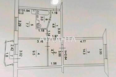 2-rooms apartment apartment by the address st. Kurennogo Petra Rykova (area 45,6 m²) - Atlanta.ua - photo 34