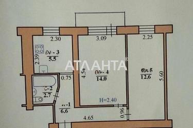 2-кімнатна квартира за адресою вул. Небесної Сотні (площа 46 м²) - Atlanta.ua - фото 18