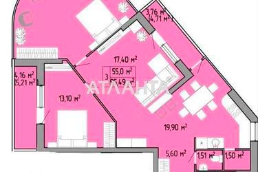 3-комнатная квартира по адресу ул. Пишоновская (площадь 95 м²) - Atlanta.ua - фото 15