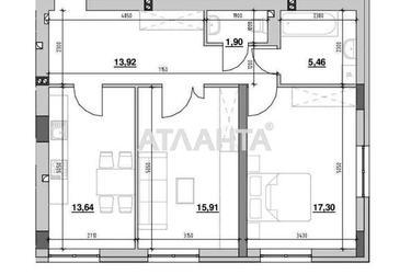 2-кімнатна квартира за адресою вул. Рудненська (площа 69 м²) - Atlanta.ua - фото 42