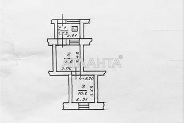 2-комнатная квартира по адресу Матросский спуск (площадь 28,1 м²) - Atlanta.ua - фото 21