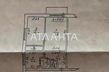 2-комнатная квартира по адресу Добровольского пр. (площадь 40,5 м²) - Atlanta.ua - фото 18