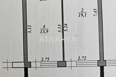 1-room apartment apartment by the address st. Lodiya P ul (area 44,1 m²) - Atlanta.ua - photo 22