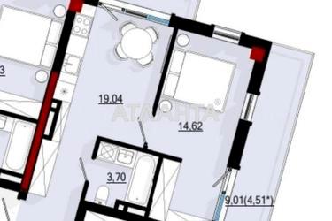 1-room apartment apartment by the address st. Dachnaya (area 43 m²) - Atlanta.ua - photo 11