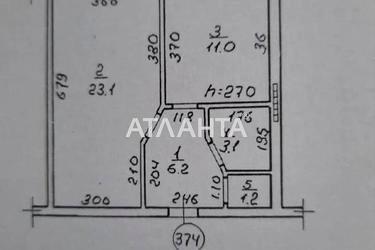 1-кімнатна квартира за адресою вул. Цвєтаєва ген. (площа 45,9 м²) - Atlanta.ua - фото 24