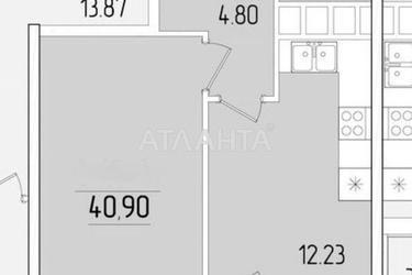 1-кімнатна квартира за адресою вул. Краснова (площа 41 м²) - Atlanta.ua - фото 18