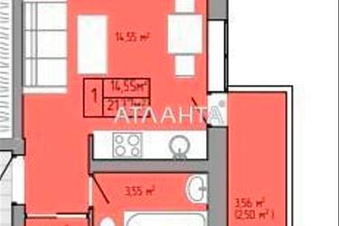 1-комнатная квартира по адресу ул. Пишоновская (площадь 21,4 м²) - Atlanta.ua - фото 10