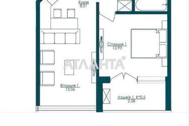 1-кімнатна квартира за адресою вул. Французький бульв. (площа 46 м²) - Atlanta.ua - фото 26