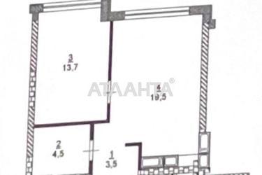 1-комнатная квартира по адресу ул. Филатова ак. (площадь 43 м²) - Atlanta.ua - фото 16