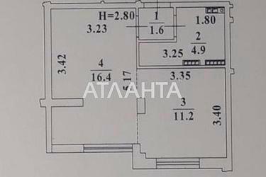 1-room apartment apartment by the address st. Sakharova (area 34 m²) - Atlanta.ua - photo 16