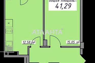 1-кімнатна квартира за адресою вул. Масив 10 (площа 41 м²) - Atlanta.ua - фото 15