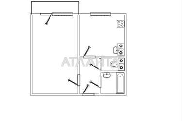 1-комнатная квартира по адресу Днепропетр. Дор. (площадь 34 м²) - Atlanta.ua - фото 32