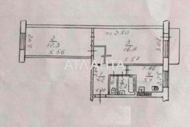 2-кімнатна квартира за адресою Небесної сотні пр. (площа 44 м²) - Atlanta.ua - фото 30