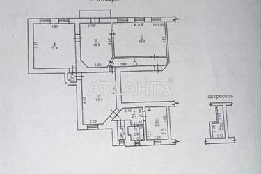 3-rooms apartment apartment by the address st. Sofievskaya Korolenko (area 126 m²) - Atlanta.ua - photo 34