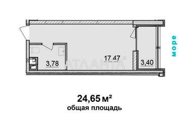 1-room apartment apartment by the address st. Franko Ivana (area 25 m²) - Atlanta.ua - photo 10
