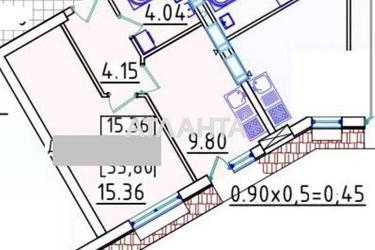 1-room apartment apartment by the address st. Lyustdorfskaya dor Chernomorskaya dor (area 33,8 m²) - Atlanta.ua - photo 13