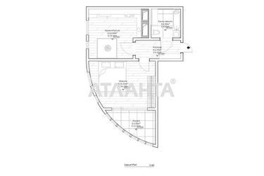 1-комнатная квартира по адресу Миколайчука И. Ул. (площадь 44,1 м²) - Atlanta.ua - фото 21