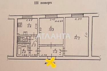 2-кімнатна квартира за адресою вул. Грецька (площа 41,4 м²) - Atlanta.ua - фото 30
