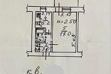 1-кімнатна квартира за адресою вул. Бочарова ген. (площа 30,1 м²) - Atlanta.ua - фото 13