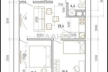 2-rooms apartment apartment by the address st. Krasnova (area 51 m²) - Atlanta.ua - фото 31