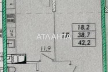 1-кімнатна квартира за адресою вул. Прохорівська (площа 42,2 м²) - Atlanta.ua - фото 8