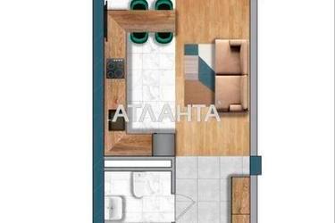 1-комнатная квартира по адресу ул. Бочарова ген. (площадь 28,5 м²) - Atlanta.ua - фото 10