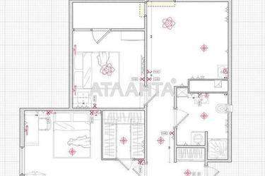 2-комнатная квартира по адресу ул. Краснова (площадь 53 м²) - Atlanta.ua - фото 7