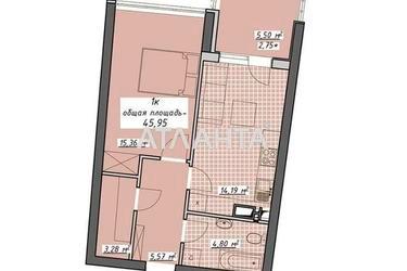 1-кімнатна квартира за адресою Курортний пров. (площа 46,0 м²) - Atlanta.ua - фото 8