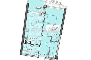 1-кімнатна квартира за адресою Курортний пров. (площа 46,3 м²) - Atlanta.ua - фото 10