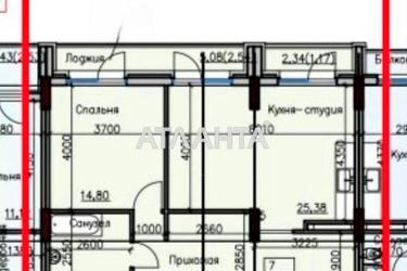 2-кімнатна квартира за адресою вул. Донського Дмитра (площа 66 м²) - Atlanta.ua - фото 13