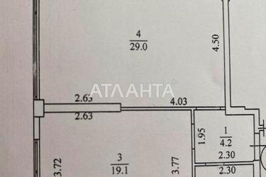 1-комнатная квартира по адресу ул. Строительная (площадь 69 м²) - Atlanta.ua - фото 24
