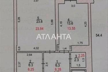 1-кімнатна квартира за адресою Фонтанська дор. (площа 54,4 м²) - Atlanta.ua - фото 14