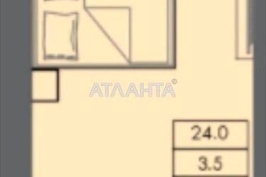 1-комнатная квартира по адресу ул. Иванова (площадь 25,2 м²) - Atlanta.ua - фото 16