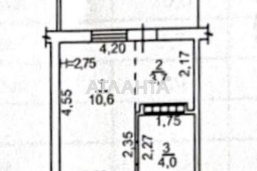 1-room apartment apartment by the address st. Stepovaya (area 21 m²) - Atlanta.ua - photo 22