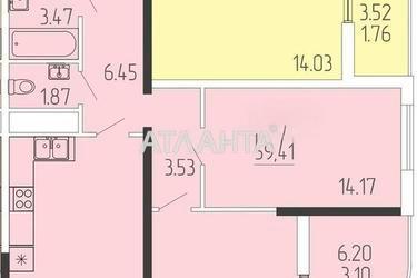 2-кімнатна квартира за адресою вул. Краснова (площа 59 м²) - Atlanta.ua - фото 20
