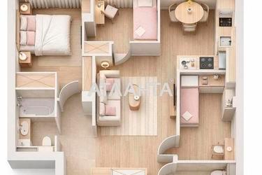 3-кімнатна квартира за адресою вул. Дача Ковалевського (площа 72 м²) - Atlanta.ua - фото 24