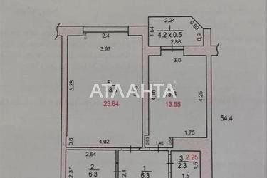 1-кімнатна квартира за адресою Фонтанська дор. (площа 55 м²) - Atlanta.ua - фото 9