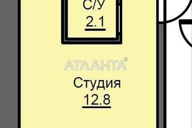 1-комнатная квартира по адресу Строительный пер. (площадь 12,8 м²) - Atlanta.ua - фото 8