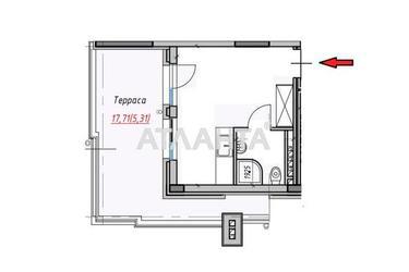 1-кімнатна квартира за адресою вул. Дачна (площа 25 м²) - Atlanta.ua - фото 25