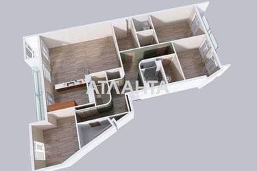 3-комнатная квартира по адресу Ванный пер. (площадь 199,5 м²) - Atlanta.ua - фото 80